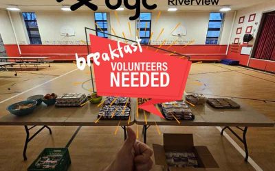 Breakfast volunteer needed