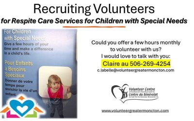 Recruiting Volunteer | Respite Care Services for Children with Special Needs